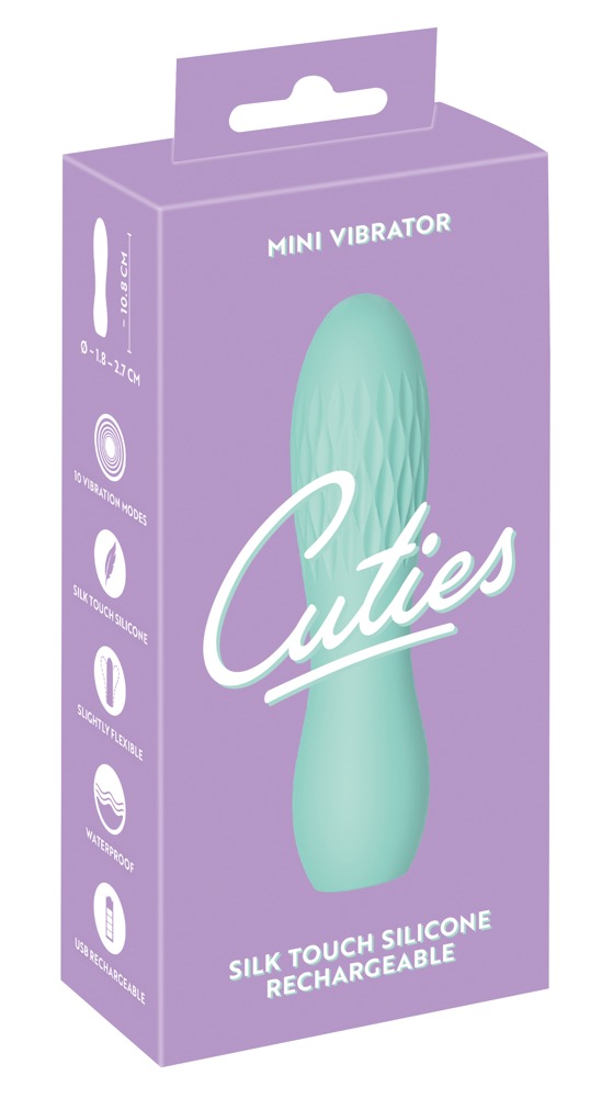 минивибратор cuties зеленый, 5542270000