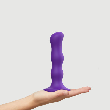 фаллоимитатор strap-on-me dildo geisha ball фиолетовый m, 16,5 см, 6016862