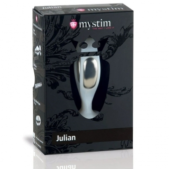 стимулятор mystim julian vaginalprobe из пластика (источник импульсов приобретается отдельно), 46300