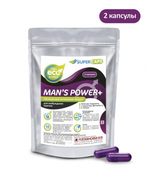 Средство возбуждающее Man's Power plus, 2 капсулы, 150133