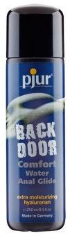 смазка pjur back door moisturizing на водной основе, 250 мл, 11780