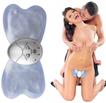 Электро-стимулятор клитора Shock Therapy Butterfly PD3723-07-PRM в интернет магазина секс шоп Волшебная ночь 