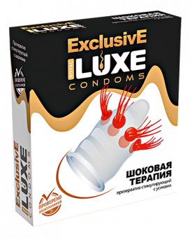 Презерватив Luxe Exclusive Шоковая терапия, 1 шт., 141037