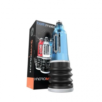 гидропомпа bathmate hydromax5 aqua синяя, bm-hm5-ab