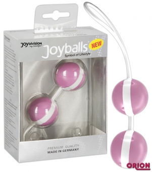 Вагинальные шарики Joyballs Trend розово-белые, 15045