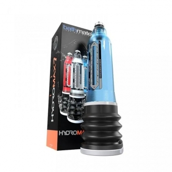 гидропомпа bathmate hydromax7 aqua синяя, bm-hm7-ab