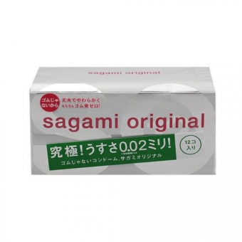 Презервативы Sagami Original 002 полиуретановые 12шт., 143144